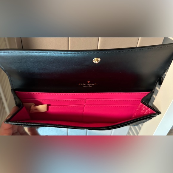 Black Kate Spade Wallet - Picture 3 of 4